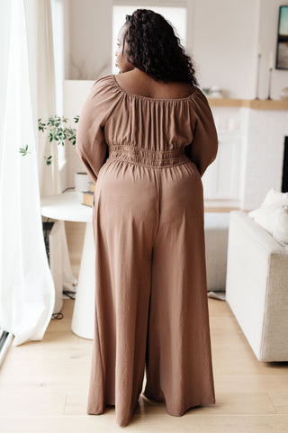 Wandering Vista Wide Leg Jumpsuit - Fashion Are Us 