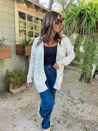 PREORDER: Afton Confetti Cardigan Ave Shops