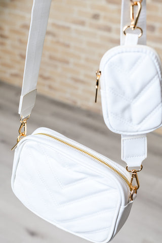 Under Your Spell Crossbody in White - Fashion Are Us, LLC