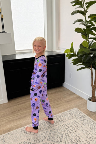 PREORDER: Matching Halloween Jogger Pajama Set in Four Prints - Fashion Are Us, LLC