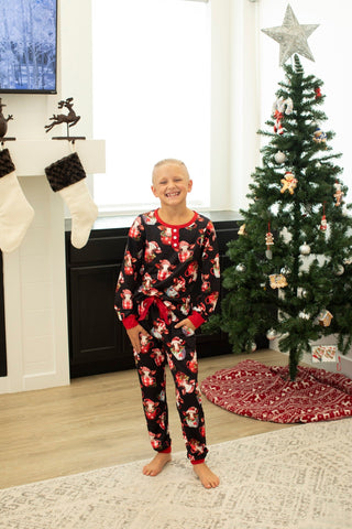 PREORDER: Matching Family Christmas Pajamas in Cup of Cow Ave Shops