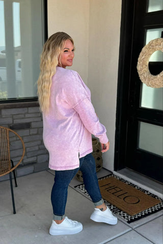 PREORDER: Luna Mineral Wash Sweatshirt in Two Colors Ave Shops