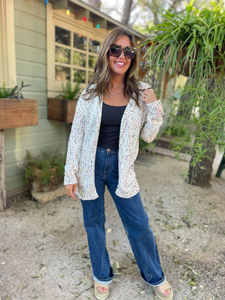 PREORDER: Afton Confetti Cardigan Ave Shops