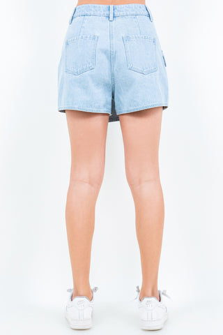 American Bazi Cargo Pocket Mini Skort Trendsi