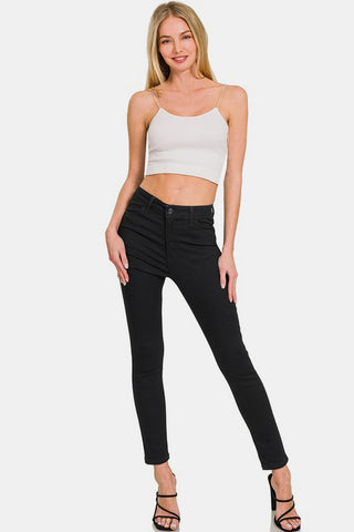 Zenana High Rise Skinny Jeans with Pockets Trendsi