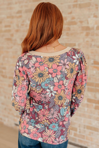 A Florists Dream Long Sleeve Pullover - Fashion Are Us 