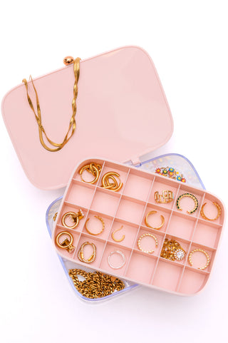 All Sorted Out Jewelry Storage Case in Pink - Fashion Are Us, LLC