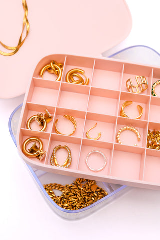 All Sorted Out Jewelry Storage Case in Pink - Fashion Are Us, LLC