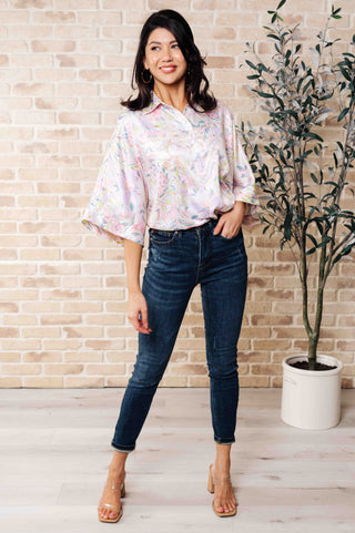 Blissful Botanicals Blouse - Fashion Are Us 