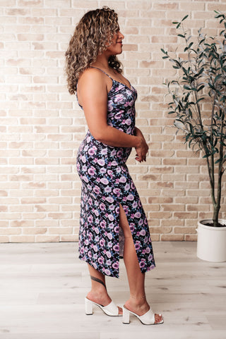 Brooklyn Bodycon Dress in Floral - Fashion Are Us 