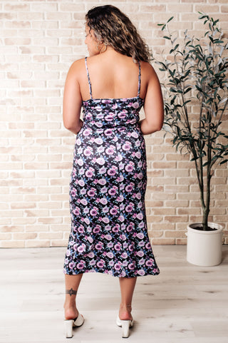 Brooklyn Bodycon Dress in Floral - Fashion Are Us 