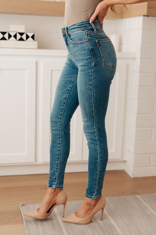 Bryant High Rise Thermal Skinny Jean - Fashion Are Us 