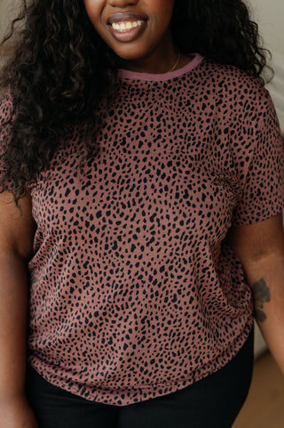 Cheetah Girl Short Sleeve Top - Fashion Are Us 