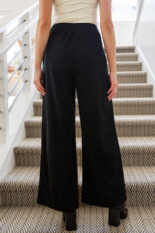 Come Rain or Shine Wide Leg Pants Ave Shops