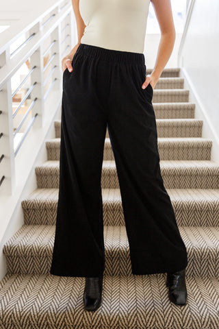 Come Rain or Shine Wide Leg Pants Ave Shops