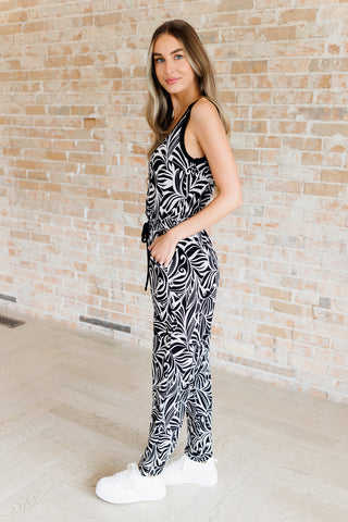 Cool Girl Filigree Jumpsuit - Fashion Are Us 