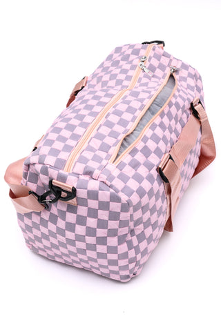 Elevate Travel Duffel in Pink - Fashion Are Us 