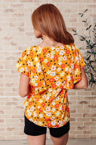 Freshly Picked Floral Top Ave Shops