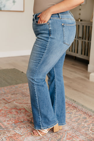 Genevieve Mid Rise Vintage Bootcut Jeans - Fashion Are Us, LLC