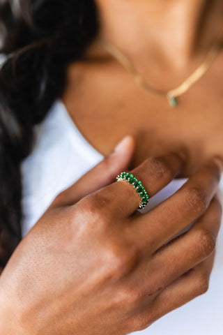 Green With Envy Ring - Fashion Are Us, LLC