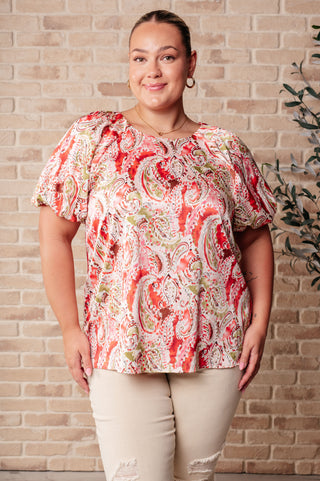 Hello, It's Me Paisley Blouse - Fashion Are Us, LLC