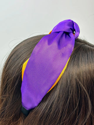 PREORDER: Game Day Jumbo Puffy Knotted Headbands in Six Colors Ave Shops