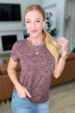 Cheetah Girl Short Sleeve Top - Fashion Are Us 