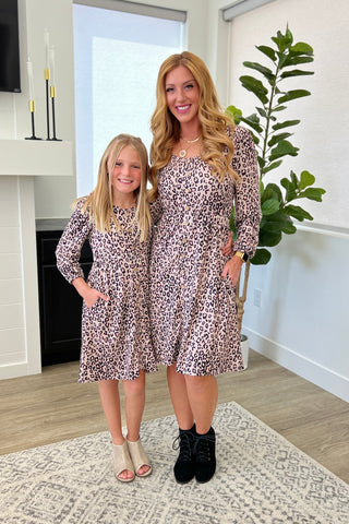 Matching Bailey Dress in Assorted Prints - Fashion Are Us 