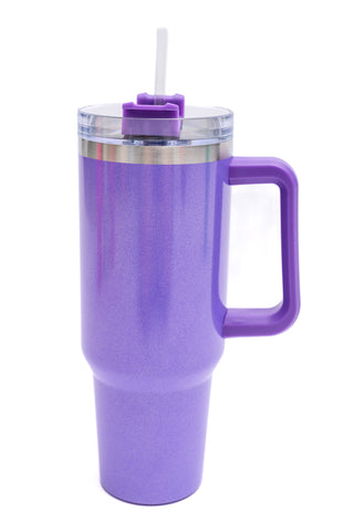 Insulated Shimmer Tumbler in Five Colors - Fashion Are Us, LLC