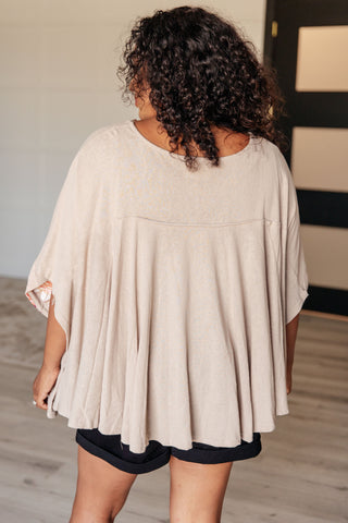 Isabel Embroidered Tunic in Mocha Ave Shops