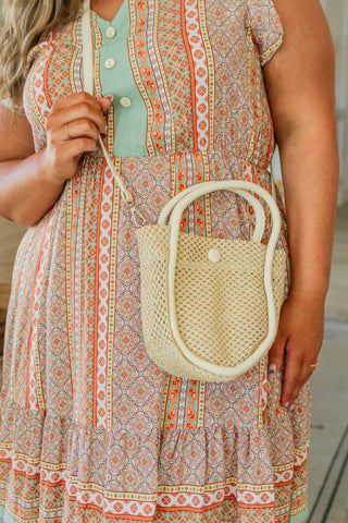 Lead the Way Woven Bucket Bag - Fashion Are Us 