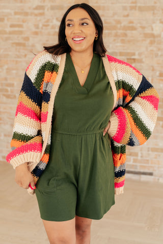 Life in Technicolor Knit Cardigan - Fashion Are Us, LLC