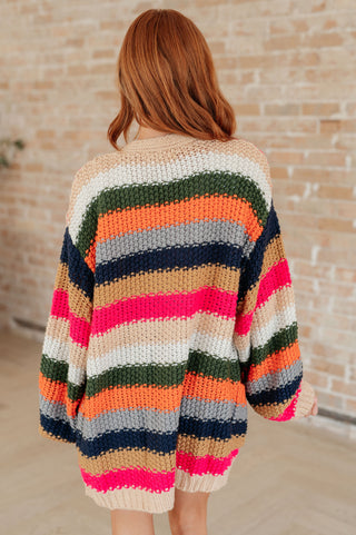 Life in Technicolor Knit Cardigan - Fashion Are Us, LLC