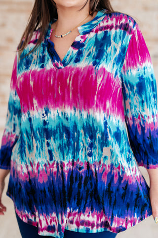 Lizzy Top in Tie Dye - Fashion Are Us 