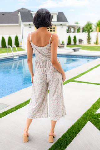 Lucky In Love Floral Jumpsuit - Fashion Are Us 