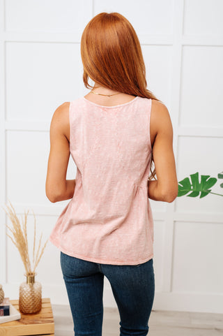 Never Second Best V-Neck Blouse in Peach - Fashion Are Us, LLC