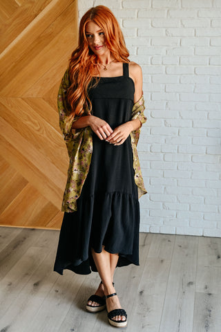 Nightlife Tie Back Maxi Dress Ave Shops