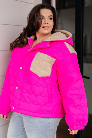 Not Sure How Puffer Jacket - Fashion Are Us 