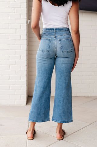 PREORDER: High Rise Wide Leg Jeans in Three Colors Ave Shops