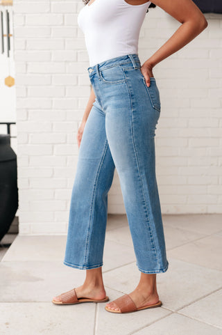 PREORDER: High Rise Wide Leg Jeans in Three Colors Ave Shops