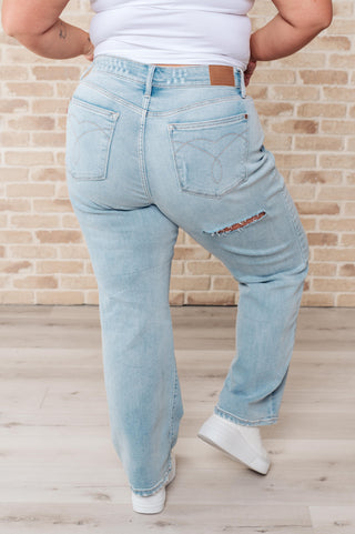 Parker High Rise 90's Straight Jeans - Fashion Are Us, LLC