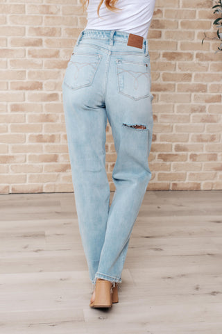 Parker High Rise 90's Straight Jeans - Fashion Are Us, LLC