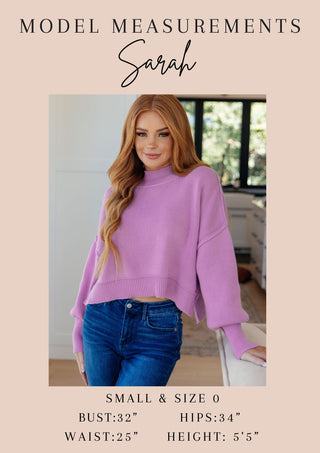 Never Gonna Give You Up Drop Shoulder Sweater Ave Shops