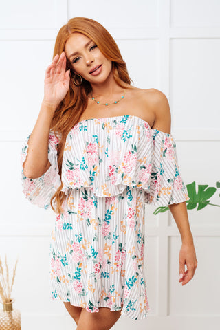 That's the Way It Should Be Floral Dress - Fashion Are Us, LLC