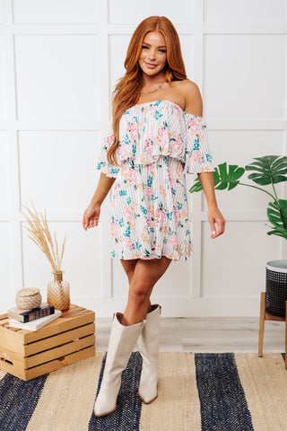 That's the Way It Should Be Floral Dress - Fashion Are Us, LLC