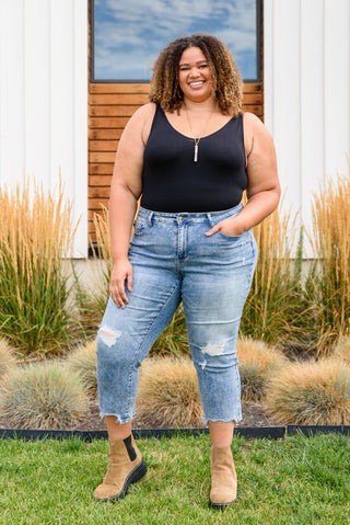 The Basics Bodysuit In Black - Fashion Are Us 