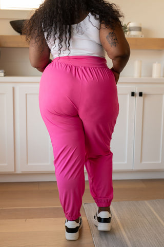 The Motive Slouch Jogger in Hot Pink Ave Shops