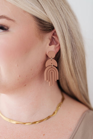 This Promise Earrings in Brown - Fashion Are Us, LLC