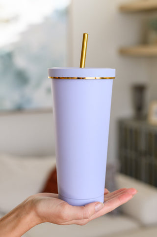 Total Eclipse Tumbler In Lilac - Fashion Are Us 