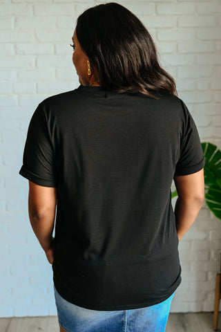 Uptown Crew T-Shirt in Black Ave Shops